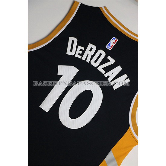 Maillot Toronto Raptors Derozan Noir Or